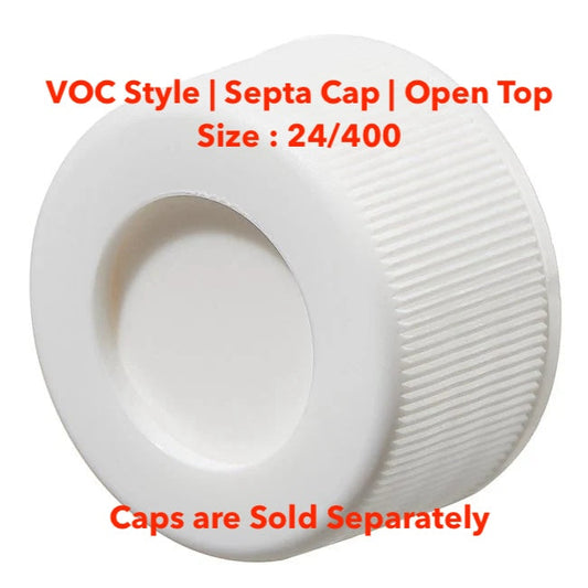 50ml Amber Glass Pharm Round Bottle 24mm T/E Finish (Pack of 100 bottles)