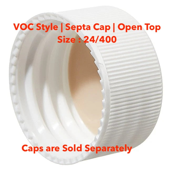 50ml Amber Glass Pharm Round Bottle 24mm T/E Finish (Pack of 100 bottles)