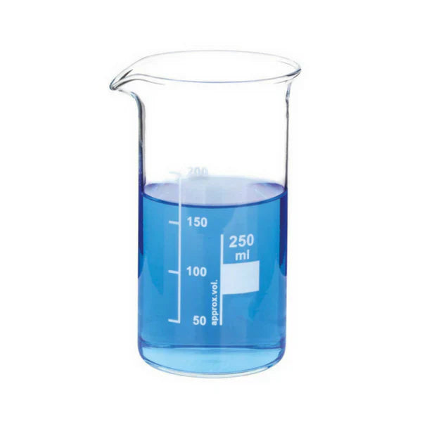 50 ml Glass Beakers Tall Form Borosilicate
