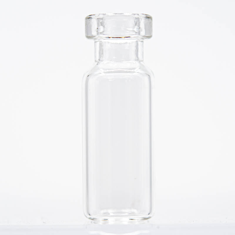 2 mL Crimp Autosampler Vials (clear) & Crimp Caps for Chromatography | Pack of 100