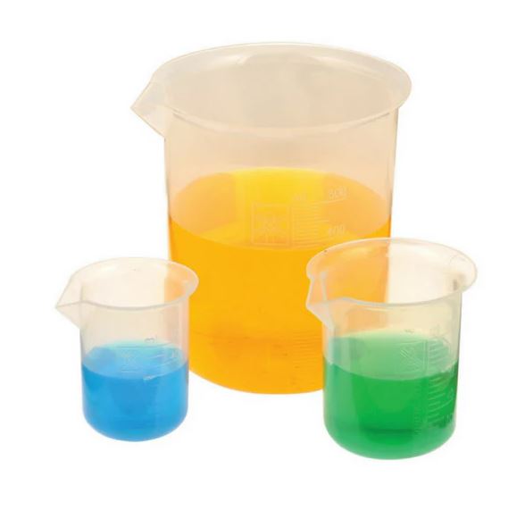 250 ml Beakers Plastic Polypropylene