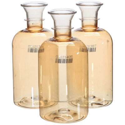 Single-Use PET BOD Bottles, 300 mL; 100/PK