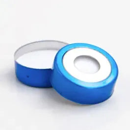Vial crimp seal Caps, BiMetal (magnetic), 20 mm, with PTFE/silicone septa (PK of 100)
