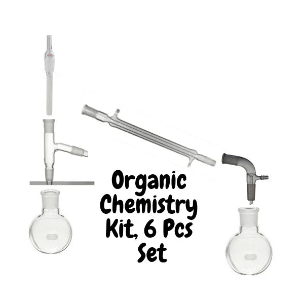Distillation Oil Extraction set of 6 Glassware